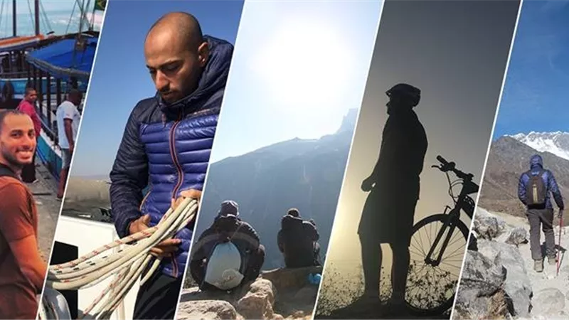  رافعا شعار السفر في مصر سهل..عمر الجلا يواصل جريه من ابو سمبل للإسكندرية (صور)
