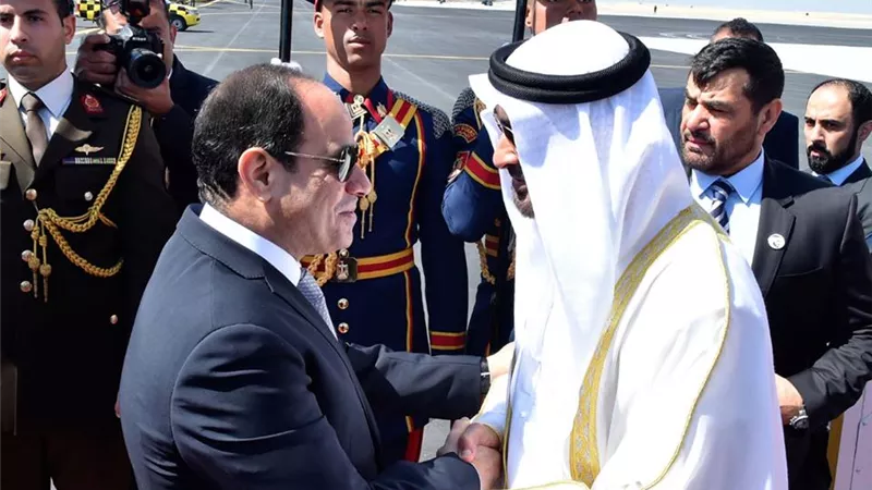 استقبال حافل لولي عهد أبوظبي..جلسة مباحثات بين الرئيس السيسي ومحمد بن زايد (فيديو وصور) 