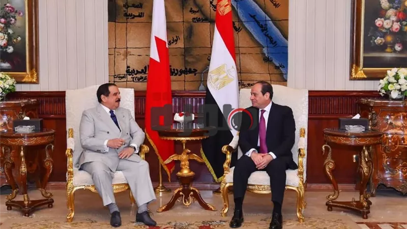 السيسي يستقبل حمد بن عيسى آل خليفة ملك البحرين (صور)