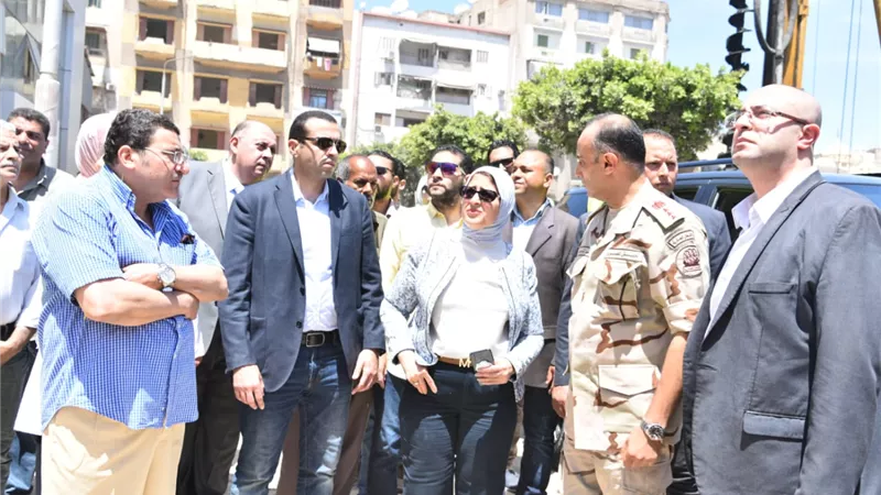 وزيرة الصحة تعلن الانتهاء من مبنى العيادات الخارجى بمستشفى بورسعيد العام