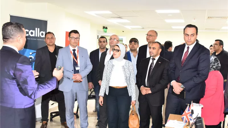 وزيرة الصحة : استقدام خبراء من اليابان لتدريب الفرق الطبية على رأس العمل خلال الأيام القليلة المقبلة(صور)