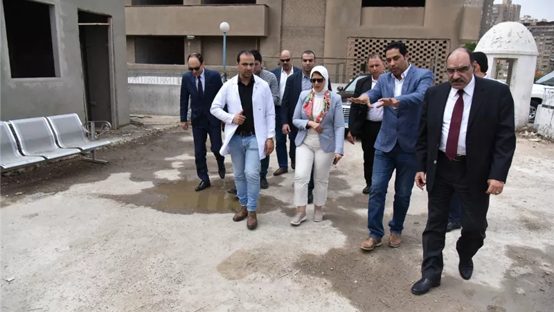 وزيرة الصحة تتفقد مستشفي معهد ناصر ضمن خطة التأمين الطبي للعيد