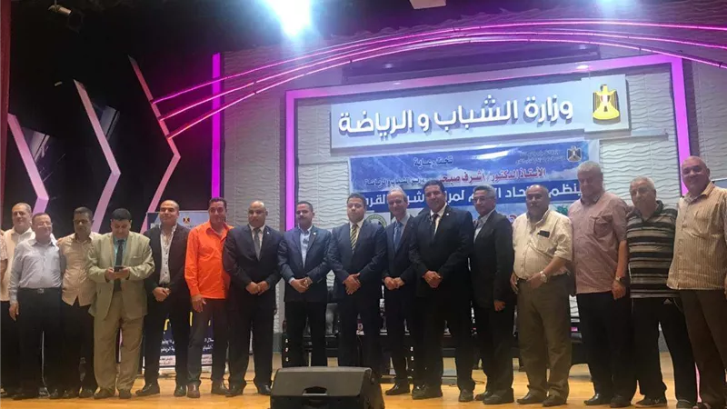 رئيس لجنة الشباب والرياضة بمجلس النواب ونائب الوزير في نهائيات بطولة الجمهورية لقري مراكز الشباب بالأسكندرية (صور)