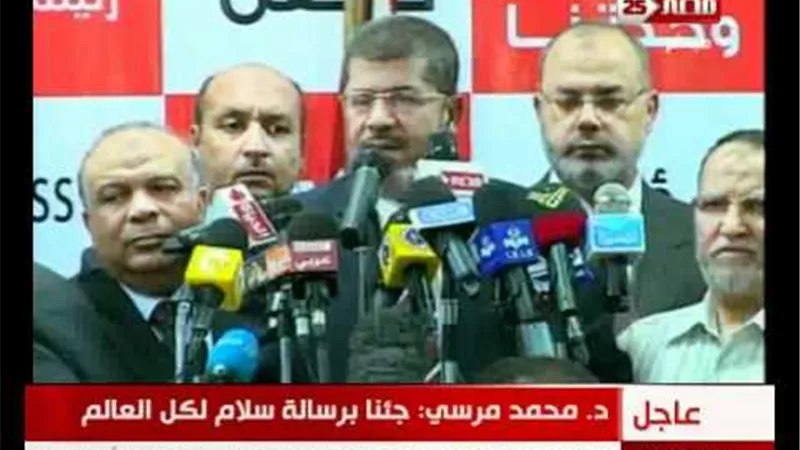 أحمد موسى يكشف كواليس لأول مرة عن ليلة إعلان فوز مرسى بالانتخابات الرئاسية (فيديو)