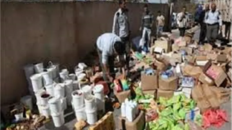 الصحة : إعدام 2181 طن أغذية فاسدة بمحافظات الجمهورية خلال 5 أشهر
