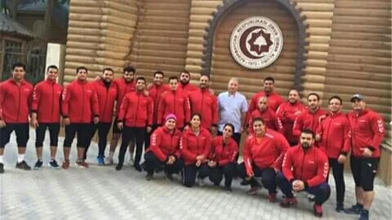 «اوناش مصر» تواصل التدريبات  بمعسكر اذربيجان 