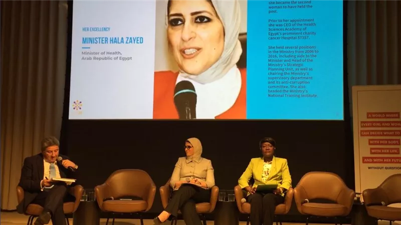 وزيرة الصحة : أهداف التنمية المستدامة ٢٠٣٠ والأهداف الأفريقية ٢٠٦٣ لن يتسنى إنجازها دون تحقق أهداف برنامج عمل المؤتمر الدولي للسكان (صور)