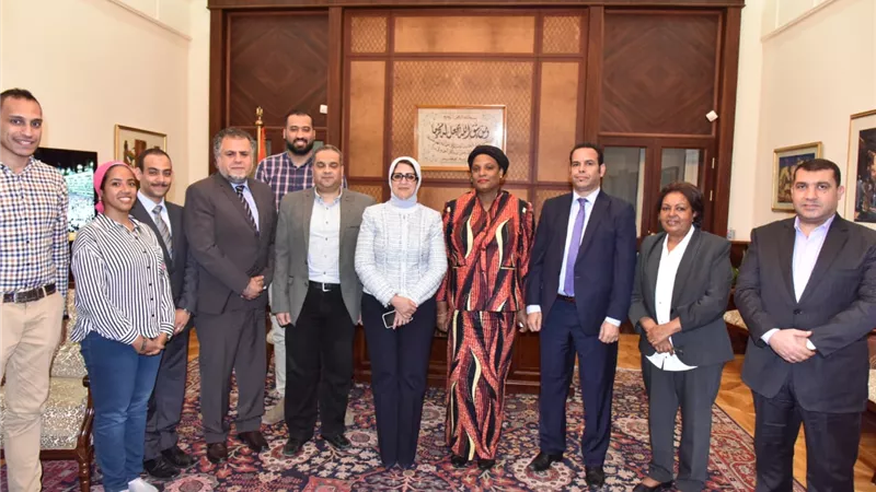 وزيرة الصحة تشهد توقيع بروتوكول تعاون مع مفوضية الاتحاد الأفريقي لاستضافة مصر لأعمال الاجتماع الثالث للصحة والسكان ومكافحة المخدرات (صور)