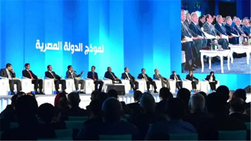 وزراء نموذج محاكاة الدولة المصرية يكشفون تجربتهم بالمؤتمر الوطنى للشباب