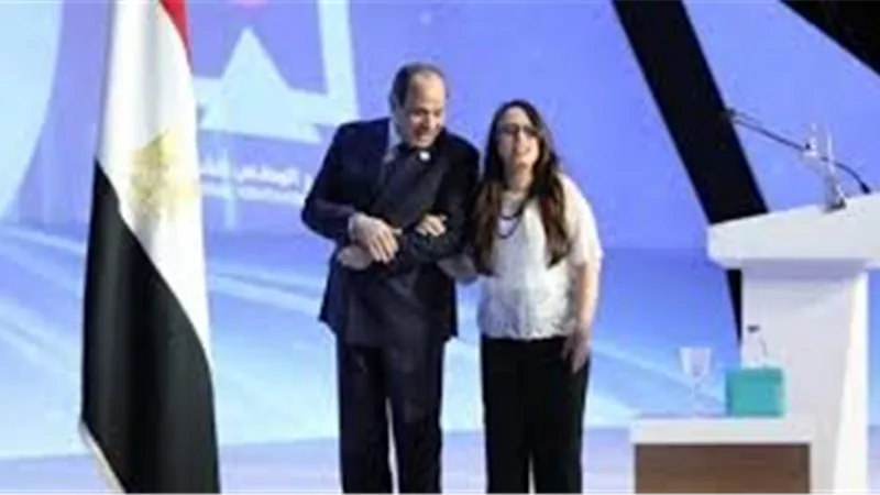 هديل ماجد: نظرة المجتمع لنا تغيرت بعد مقابلة الرئيس السيسي