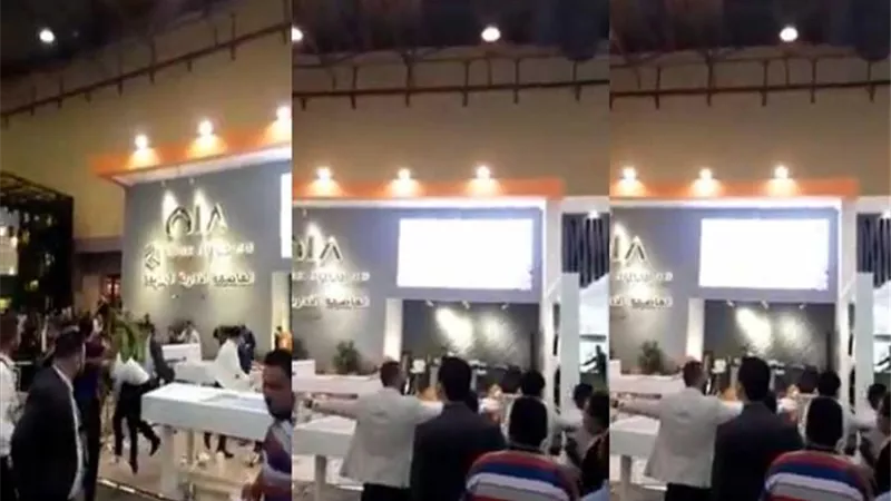 «نصف ساعة ضرب وتكسير».. رئيس «الأهرام» يكشف أسباب «خناقة» معرض العقارات (فيديو)