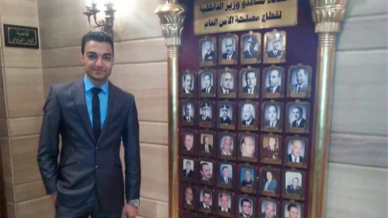 الاعلامي وليد سلام يهنئ النقيب اسلام شوق لترقيته معاونا لمباحث الشيخ زايد 