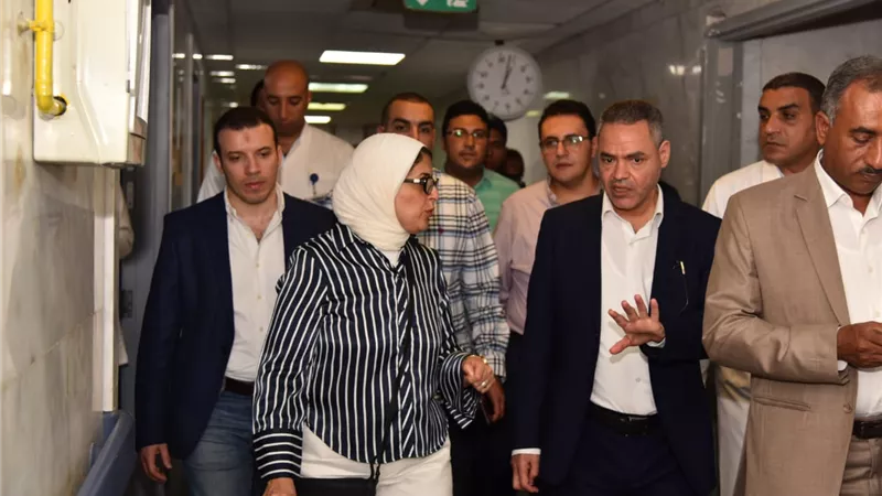 لليوم الثاني بعد جولتها التفقدية أول أيام عيد الأضحى..وزيرة الصحة تزور مستشفى العلمين لمتابعة أعمال التطوير