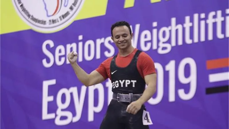الرباع المصري أحمد سعد يحصد ٣ ميداليات ذهبية في دورة الالعاب الافريقية بالمغرب 