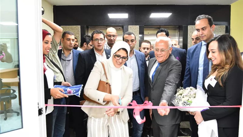 وزيرة الصحة تفتتح فرع الهيئة العامة للرعاية الصحية ببورسعيد (صور)