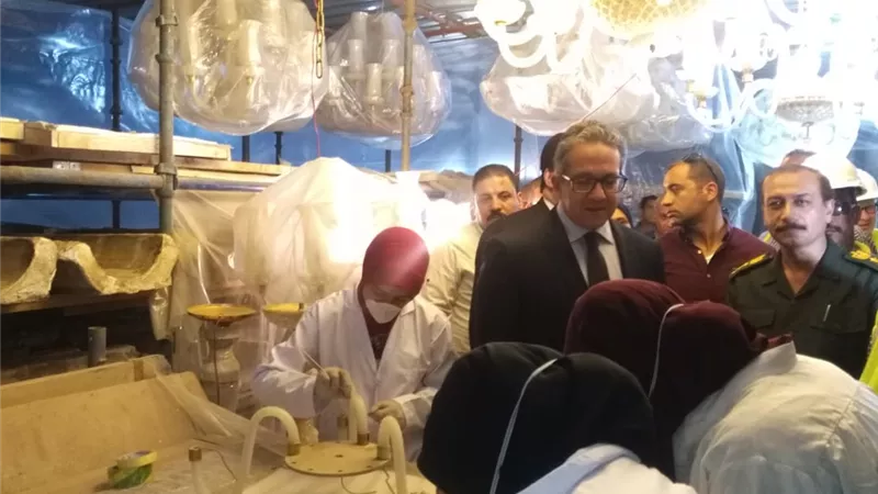 العميد هشام سمير : تكلفة أعمال ترميم قصر محمد على 294 مليون جنيه حتى الآن (صور)