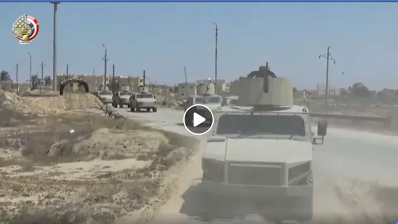 عظم شهيدك..بيان جديد من القوات المسلحة عن العمليات ضد الارهاب في سيناء (فيديو)