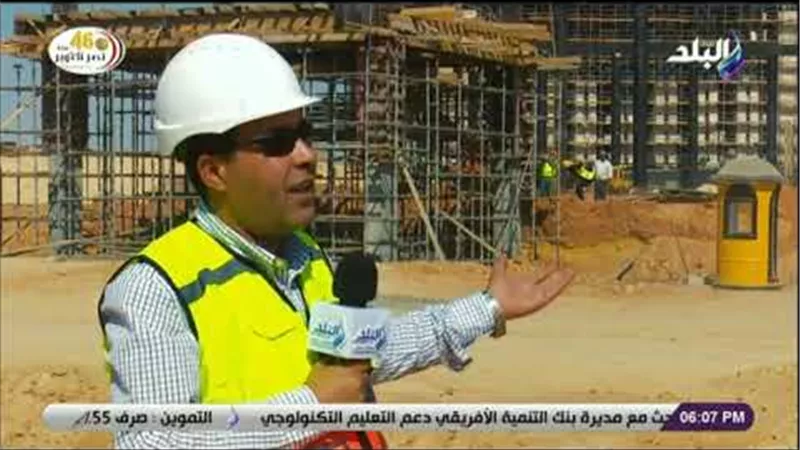 مدير مشروع مجلس النواب بالعاصمة الإدارية: الانتهاء من المبنى مع بداية العام المقبل (فيديو) 