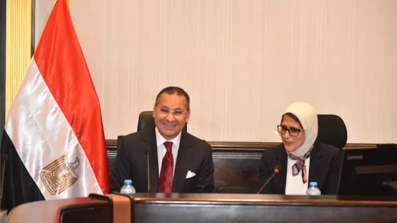 وزيرة الصحة تبحث تنفيذ مستشفيات ووحدات سابقة التجهيز مع إحدى الشركات الإيطالية (صور)