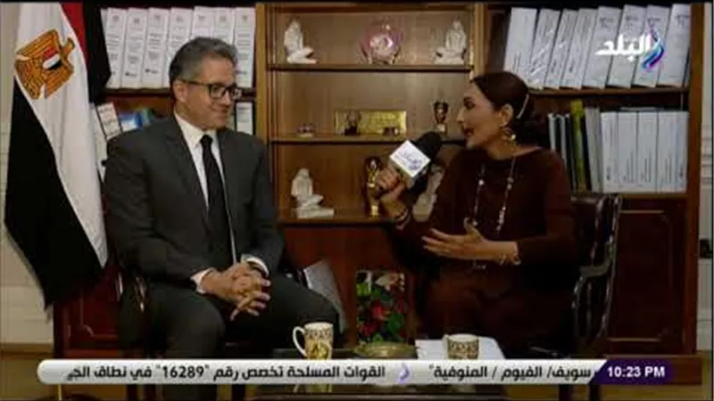 خالد العناني: انتظروا اكتشاف آثري جديد قريبا (فيديو)