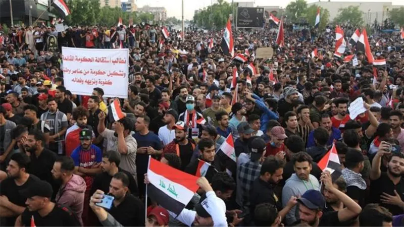 الداخلية العراقية : التظاهرات الحالية يتخللها عناصر تتعمد تخريب الاحتجاجات السليمة (فيديو)