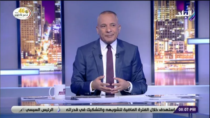 أحمد موسي فى أول ظهور بعد عودته من الوعكة الصحية : وحشتوني .. وحملتوني مسئولية أكبر (فيديو)