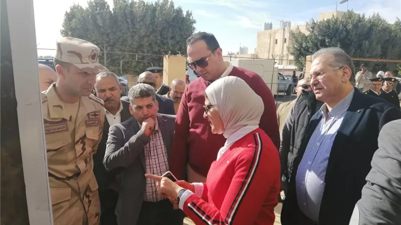 في إطار تطبيق التأمين الصحي بجنوب سيناء.. وزيرة الصحة تتفقد مستشفى رأس سدر ووحدتي رأس مسلة وأبوصويرة | صور