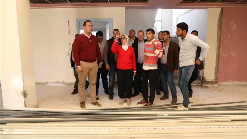 في إطار تطبيق التأمين الصحي بجنوب سيناء..وزيرة الصحة تتفقد أعمال التطوير بمستشفى الفيروز التخصصي ومركز صحة الزهراء بطور سيناء | صور