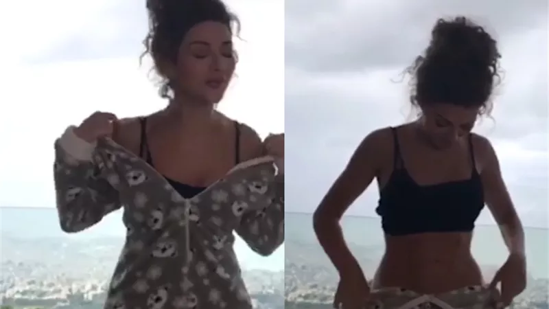 الجمهور يهاجم ميريام فارس بعد صورتها العارية