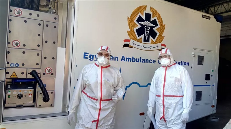 وزيرة الصحة : ضخ أجهزة ومستلزمات وقائية إضافية ضمن خطة الوزارة لمنع دخول فيروس كورونا المستجد إلى البلاد | صور