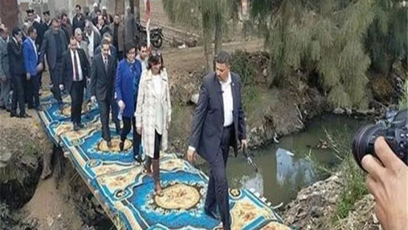 أول تعليق من وزيرة الهجرة على صورة «السجاد والمعدية» بالغربية | فيديو