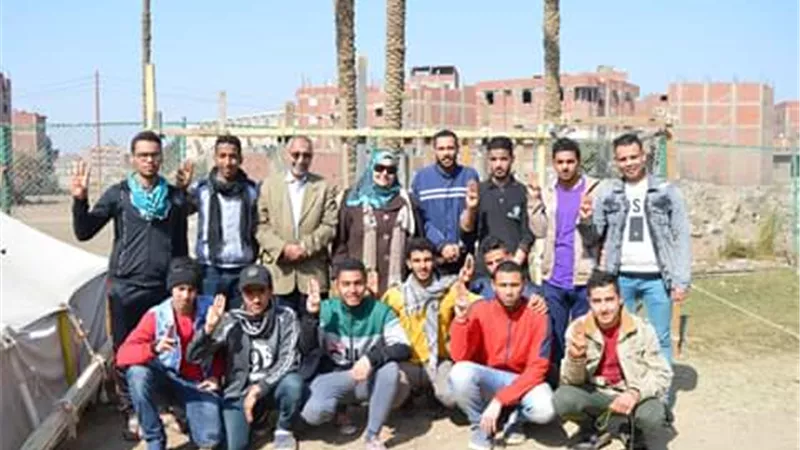 معسكر تدريب طيبة لفريق الجوالة في مسابقة التعليم العالي 