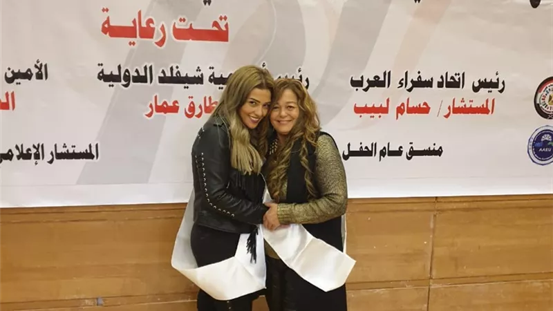 تكريم فاتن الحلو ودهب الحلو أفضل سيدات عربيات مؤثرة | صور
