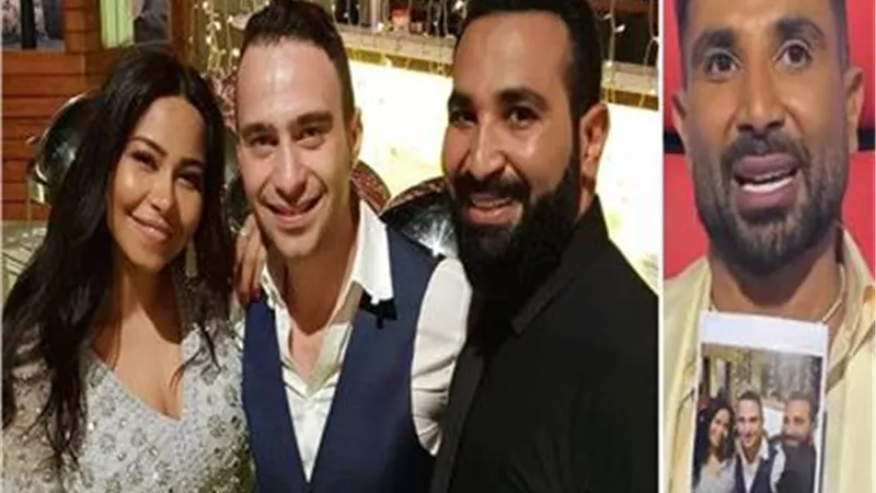 ربنا يسامحنا.. تعليق صادم من أحمد سعد على صورته مع شيرين عبد الوهاب وحسام حبيب 