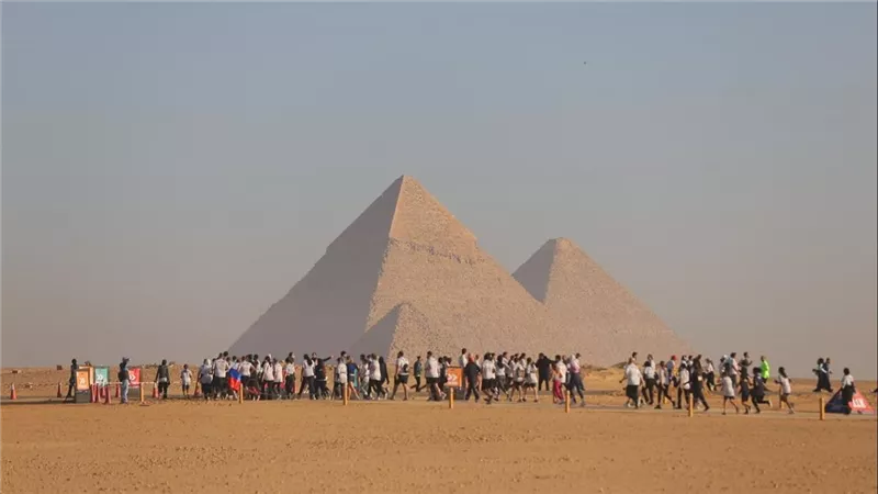 شركة ذا تراي فاكتوري تنظم النسخة السابعة من «نصف ماراثون الأهرامات برعاية مراكز»