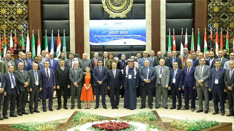 انطلاق المؤتمر العربي الدولي السادس والعشرون لتكنولوجيا المعلومات (ACIT 2025) برعاية جامعة الدول العربية