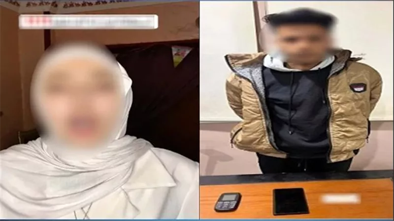 سرق الأكاونت وابتزها.. تفاصيل القبض على المتهم بالاستيلاء على حسابات طالبة في حلوان | فيديو