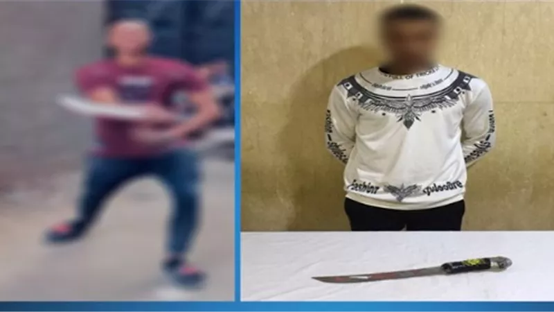 فيديو مثير.. شاب يرقص بسلاح أبيض في حفل زفاف | شاهد