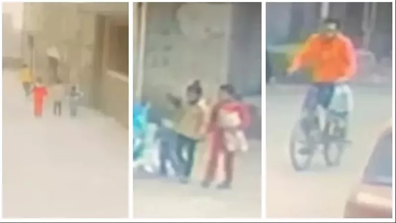 ماسكين ايد بعض.. الكاميرات توثق اللحظات الأخيرة لأطفال المنوفية | فيديو