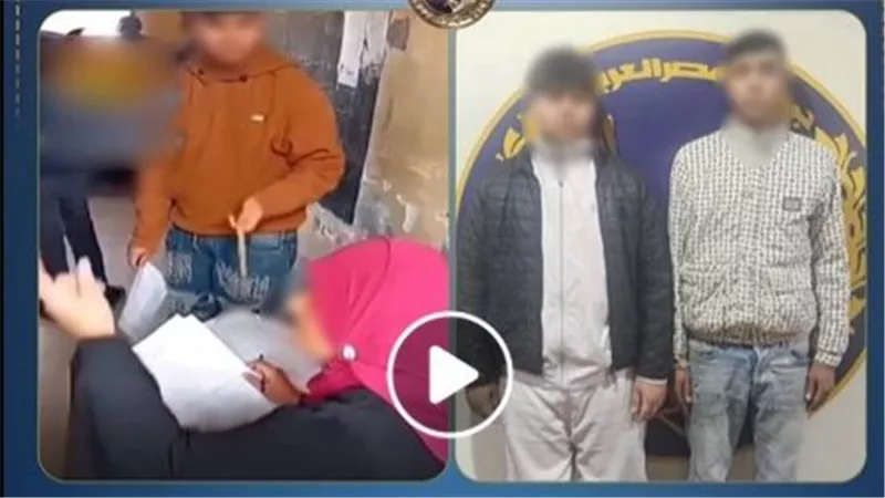 التفاصيل الكاملة لفيديو تهديد طالب لمعلمة داخل لجنة امتحان بشبرا الخيمة | شاهد