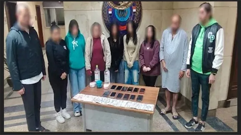 تفاصيل سقوط نادٍ صحي غير مرخص لممارسة الأعمال المنافية للآداب بالتجمع الخامس