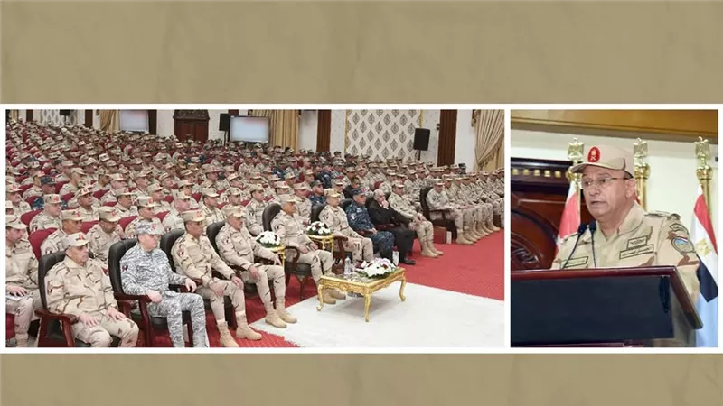 وزير الدفاع والإنتاج الحربى يلتقى بعدد من قادة وضباط القوات المسلحة