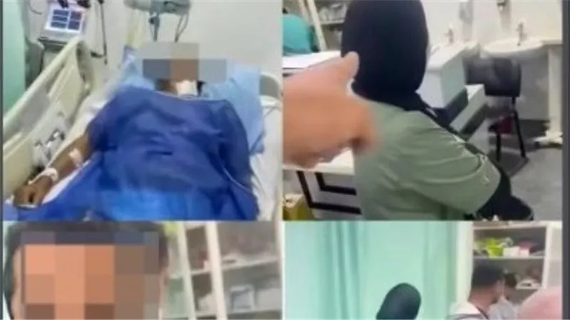  القصة الكاملة لـ فيديو بيتفرجوا على الماتش وسابوا أخويا يموت بمستشفى بأكتوبر 