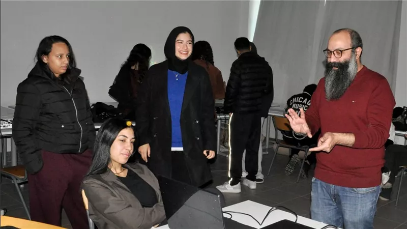 معرض للرسوم المتحركة التفاعلية لطلاب العلوم التطبيقية بالجامعة الألمانية بالقاهرة 