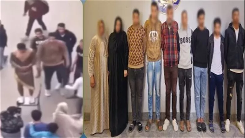 علاقة عاطفية بفتاة.. تفاصيل ضبط المتهمين بإجبار شاب على ارتداء ملابس نسائية بالقليوبية | فيديو