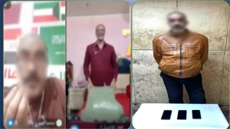 تفاصيل القبض على متهم بنشر فيديوهات خادشة للحياء على مواقع التواصل | شاهد