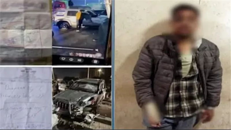 علم مستفز و6 مصابين..كواليس فيديو سيارة كرداسة ومفاجأة بشأن السائق | شاهد