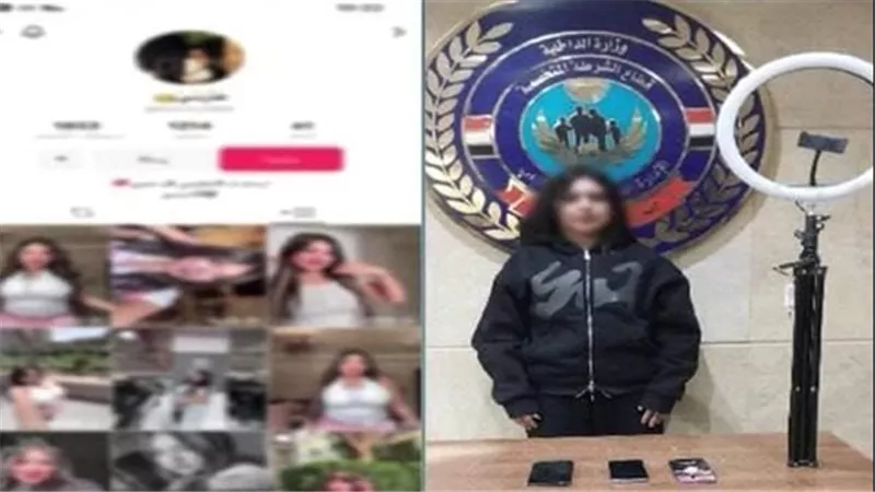 تفاصيل إحالة التيك توكر كنزي للمحاكمة لاتهامها بنشر فيديوهات خادشة للحياء
