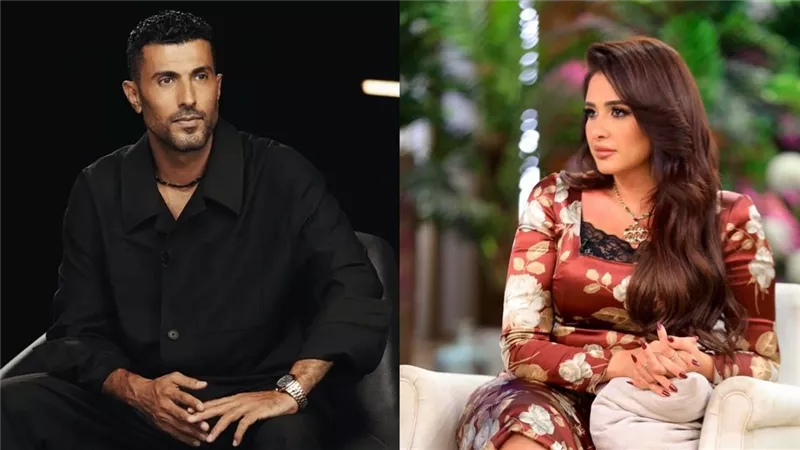  ياسمين عبد العزيز ترد على حمادة هلال وتتجاهل تعليق محمد سامي المثير للجدل 