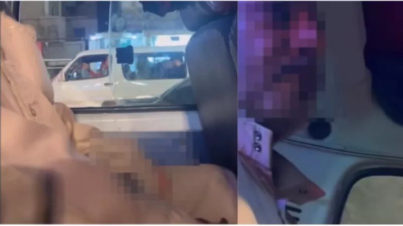  بلعب في الجلابية يا بنتي.. فيديو صادم لتحرش مسن بفتاة في الميكروباص | شاهد